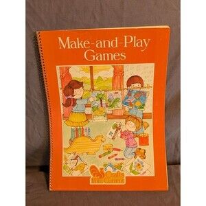 Vintage Book Make-and-Play Games, published by Current